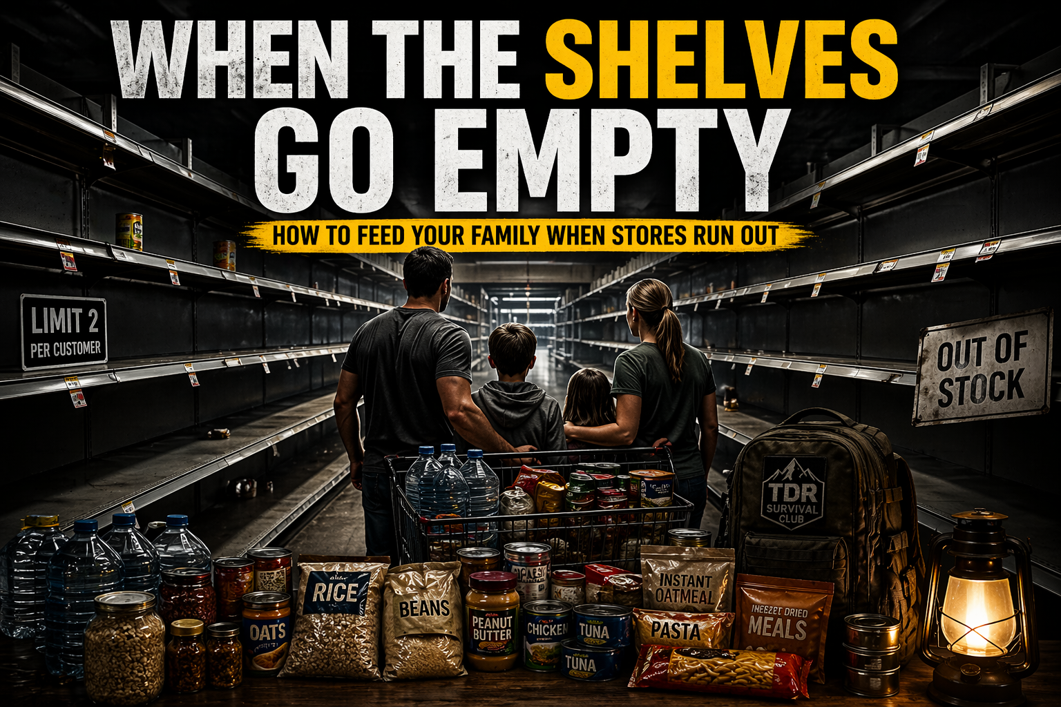 When the Shelves Go Empty